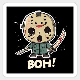 Jason says "BOH!" Sticker